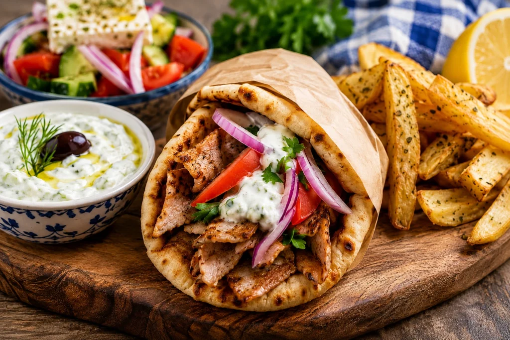 gyros et frites