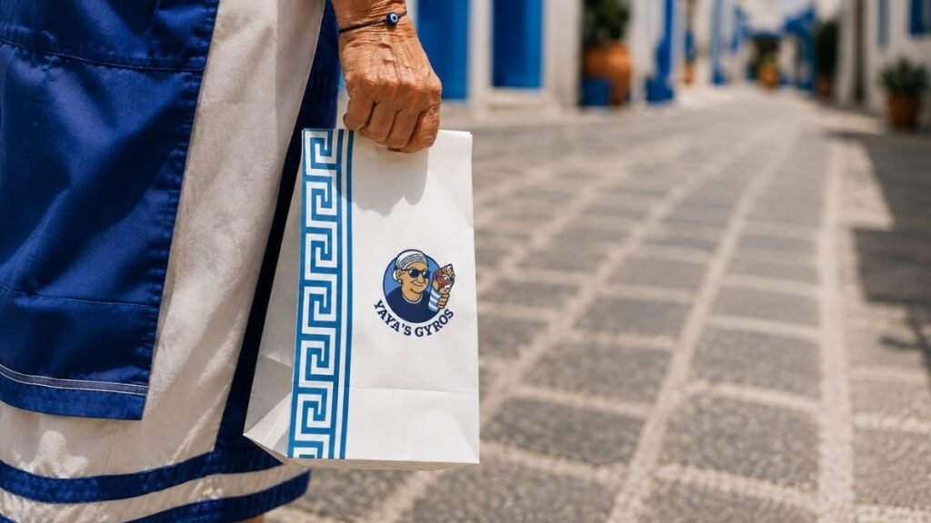 gyros grec packaging