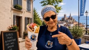 Gyros a Lausanne