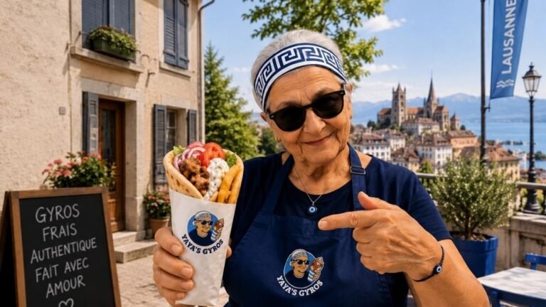 Gyros a Lausanne