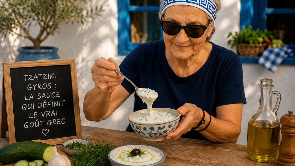 Tzatziki gyros sauce